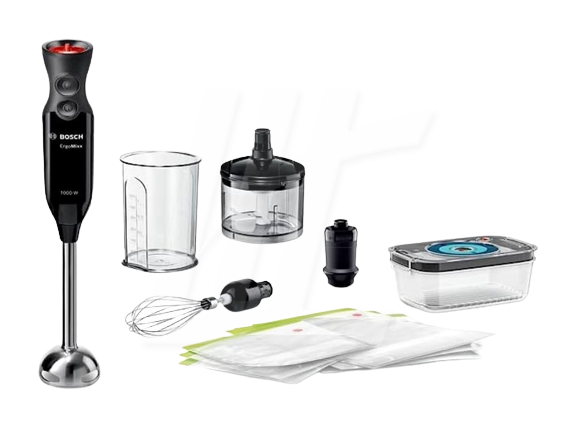 Bosch Hand Blender ErgoMixx 1000W Black Anthracite