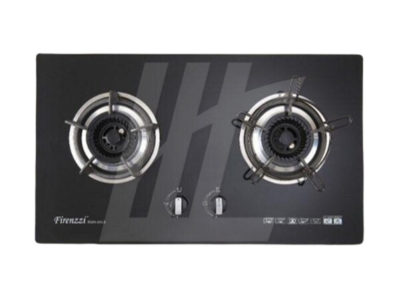 Firenzzi 4.8KW Twist Burner Tempered Glass Built-in Hob  