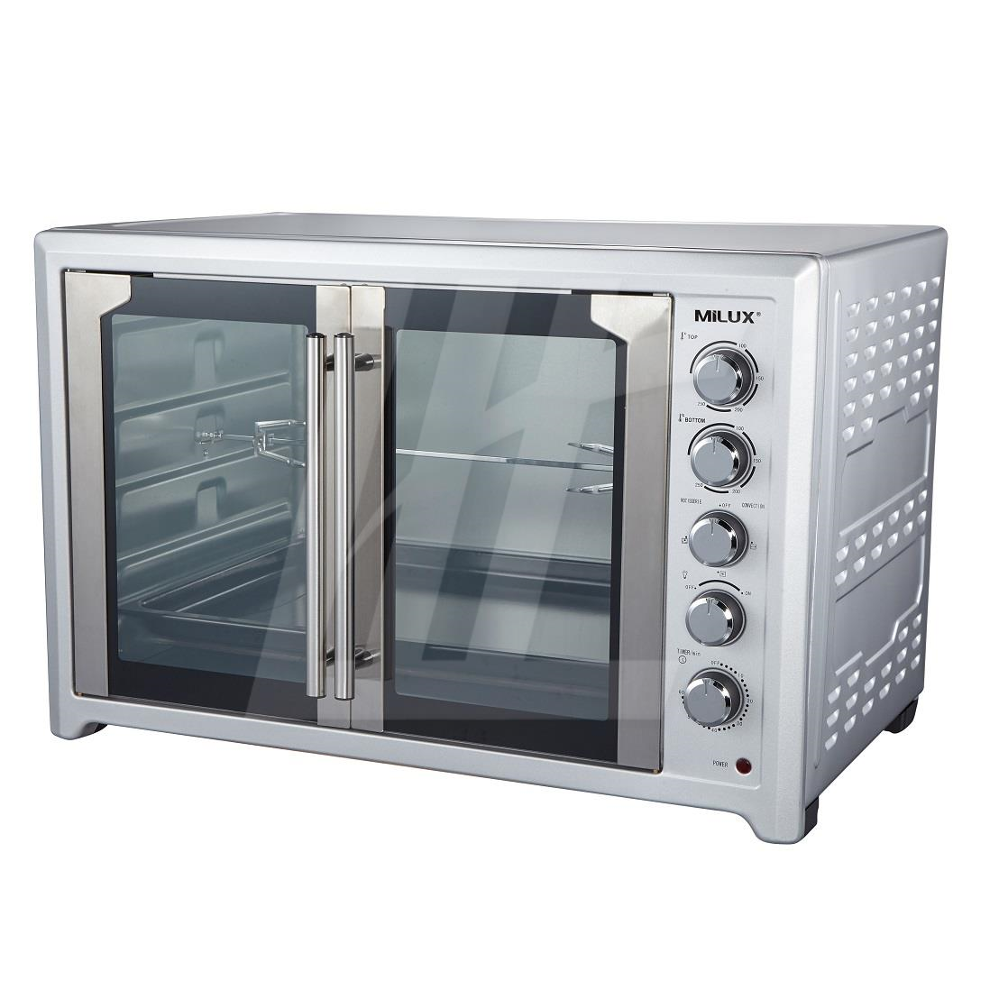 MILUX French Door Oven Side by Side Electric Oven