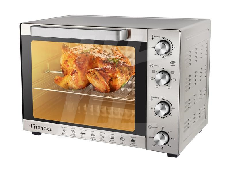 Firenzzi 60L Electric Oven Stainless Steel 