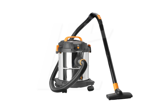 MECK Wet & Dry Vacuum Cleaner (Stainless Steel Drum)