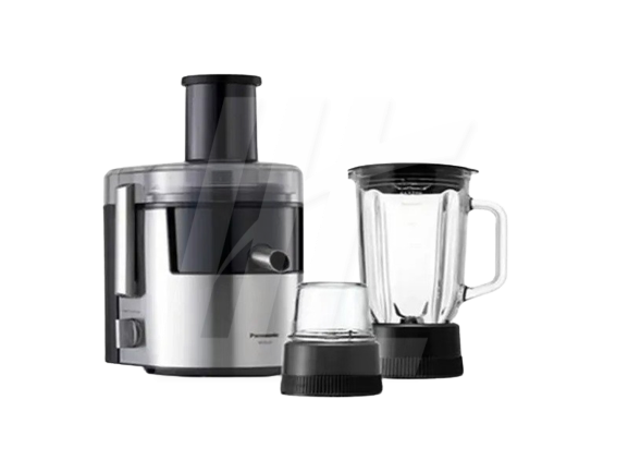 Panasonic Juicer Blender 3 In 1 Large Feeding Tube Full Metal Spinner Grinding 1.5L