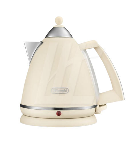 Delonghi Argento Flora Jasmine Beige Kettle 1.7L