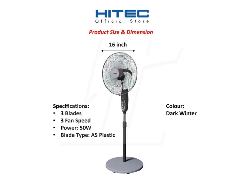 HITEC Stand Fan 16" HTF-SF162A