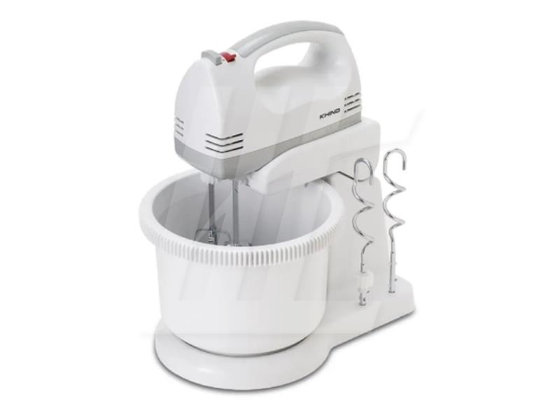Khind 160W 5 Variable Speeds Stand Mixer Detachable to Become Hand Mixer